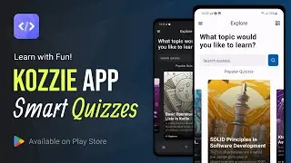 Practice with Quizzes and Speed up your Learning - Kozzie App