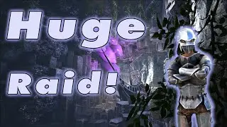 Wiping an OP Lost Island Cave Ark PVP Raid and Defense