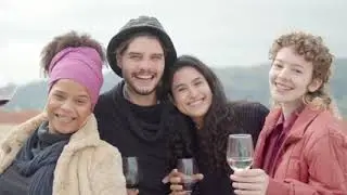 Happy Family Gathering stock footage | No copyright videos | family videos | Happy Family copyright