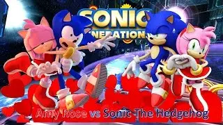 Sonic Generations Mod Part 57_ Amy vs Sonic