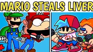 Friday Night Funkin'- MARIO IN FNF LMAO || Mario VS Luigi in FNF