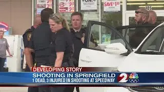 1 dead, 3 hospitalized after shooting at Springfield gas station