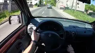 ТЕСТ ДРАЙВ 22 ЛЕТНЕЙ РЕНО КАНГУ(1,4 75Л.С.)ФУРГОН/ОБЗОР/ВОЖДЕНИЕ ОТ ПЕРВОГО ЛИЦА