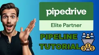 How to Set Up a Pipedrive Pipeline | Pipedrive CRM Tutorial For Beginners (2024)