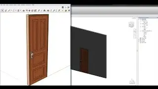 KHOWHOWSKILL_Door Sketchup to Revit(สร้างประตูจากไฟล์เสกตอัพ)