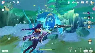 Genshin Impact - Mini Puzzle - Pneumousia Mechanism 5 - The Great Fontaine Lake