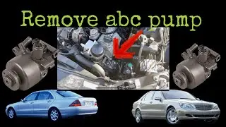 Need to replace your ABC pump?…watch this I’ll show what to do(Mercedes w220)