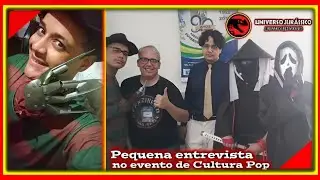 Pequena entrevista no evento de cultura pop Timbaúba-PE ! - Cotidiano de um Dino Nerd - Episódio 12