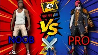 FREE FIRE NOOB VS PRO ⚔️1VS1 CUSTOM CLASH SQUAD #thegamingff.