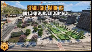 [MLO] Legion Square Extension | Starlight Park Extended | Installation & Showcase | FiveM MLO