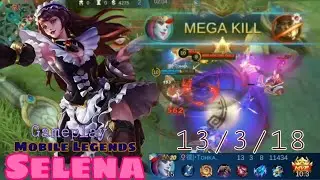 Selena Gameplay | Selena Damage Build | Mobile Legends: Bang Bang 