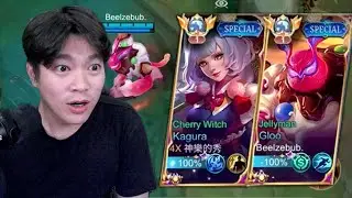 Momen Ketemu Top Global 1 Gloo & Kagura, Skill Top Global Emang Beda!! - Mobile Legends