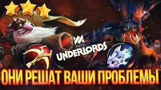 HUNTERS - WARRIORS TACTIC // SNIPER T3 + TROLL T2 DOTA UNDERLORDS