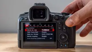 Canon R5 II Video Settings - Full Menu Setup