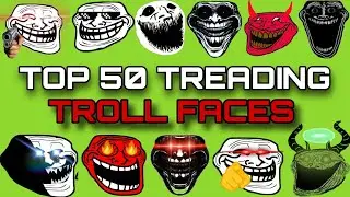 TOP 50 TRENDING TROLL FACES IN GREEN SCREEN | LIOR EXPLAINER 
