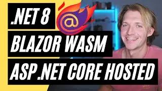 Blazor WebAssembly ASP.NET Core Hosted in .NET 8 🔥