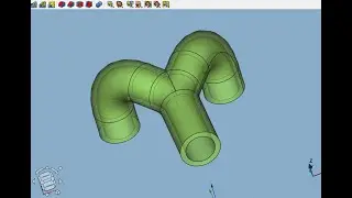 FreeCAD Часть 116. Моделирование патрубка в верстаке Part Design