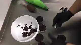 Шоколадные капкейки/шапочка с крем-чиза