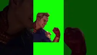 Homelander in Mortal Kombat 1 green screen
