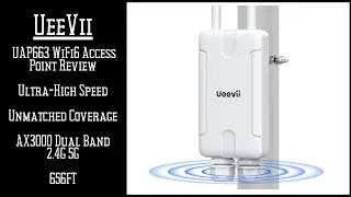 UeeVii UAP663 WiFi6 Access Point Review: Ultra-High Speed & Unmatched Coverage