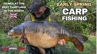 Early Spring on the North's best carp lake - April 2025 vlog