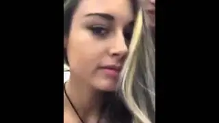 Видео с Periscope   Диана Мелисон спит