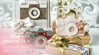 Spellbinders October 2020 Amazing Paper Grace Die of the Month – Pop Up 3D Vignette Camera
