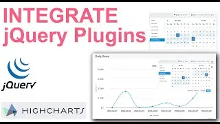 PHP Project: How To Integrate jQuery Plugins To My Website - HighCharts and DateRangePicker