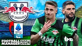 IL SISTEMA RED BULL PER LA RINASCITA DEL SASSUOLO DALLA SERIE B! - FOOTBALL MANAGER 2024