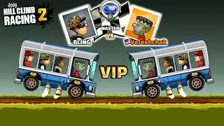 Hill Climb Racing 2 - Won the Boss with BUS 😂 GAMEPLAY WALKTHROUGH