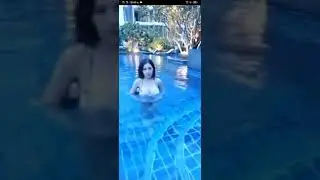 SANGE DI KOLAM RENANG, MANDI BUGIL BORR, TELANJANG DADA