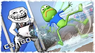 БЕДНАЯ ЛЯГУШКА ЖЕРТВА vs МАНЬЯК ОСМИНОГ!!! ЛЯГУШКЕ НЕКУДА БЕЖАТЬ
