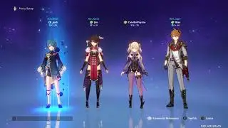 Genshin Impact Fallen Star Challenge with friends