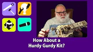 UGears Hurdy Gurdy Kit (Making + Tools 'n' Tips + Music)