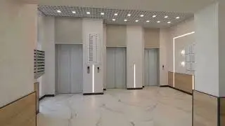 Входные группы литера 11 в NEO-квартале 