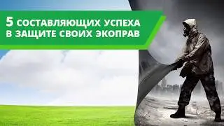 5 составляющих успеха в защите своих экоправ