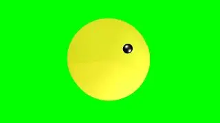 PAC MAN GREEN SCREEN