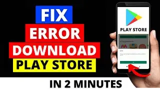 How To Fix Google Play Store Error Please open my apps to establish a connection with the server
