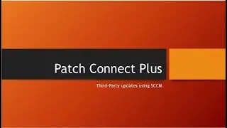 Manage Third-party patches in SCCM