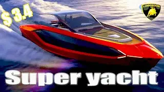 Super Yacht from Lamborghini 63 | 4,000 HP & million dollar Lamboat (3.4$)