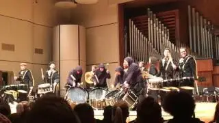 Trojan Marching Band drum line p.4