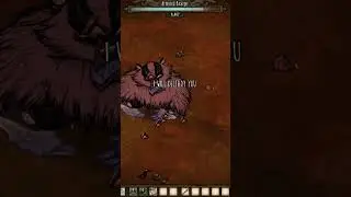 Тактика ПРОТИВ нового босса ЛУННОГО МЕДВЕДЯ  - БАРСУКА в Don't Starve Together  