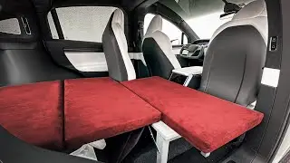 Turning my 2023 Tesla Model X Plaid into a Camper Van