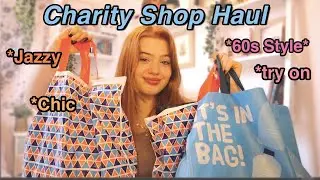 Thrift Shop Haul & Try on *60s Style Halloween Outfit & Make Up Look | Ruby Rose UK
