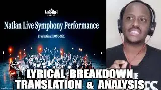Kenyan 🇰🇪 REACTION | Lyrical Breakdown NATLAN LIVE SYMPHONY | Genshin Impact #Natlan #GenshinImpact