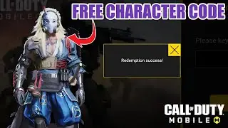 100% WORKING FREE CHARACTER REDEEM CODE IN COD MOBILE
