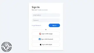 Responsive Login Form using HTML and CSS only | Creative JS Coder