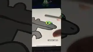 Drawing Dancing Toothless Dragon Meme in the Infinity Zoom Art Gallery 
