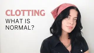 Why is the blood clotting during my period?