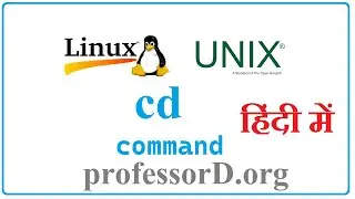 cd change directory linux unix bash command hindi